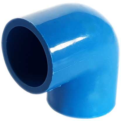 In-House Blue PVC Elbow 90