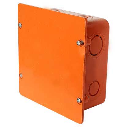 Junction Box w/ Cover 4x4